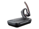 Plantronics 206110-101 Voyager 5200 UC Bluetooth Headset - Black &amp; Large Ear Tip with Foam Covers for Voyager 5200 Series