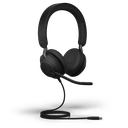 Casque  USB Jabra Evolve2 40 MS Stereo headset